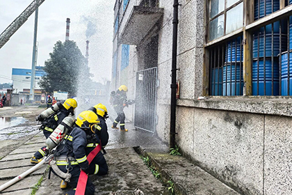 开云官方入口登录股份公司开展电气火灾事故应急实战演练