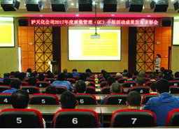 开云官方入口登录股份公司召开2017年度QC小组活动成果发布会