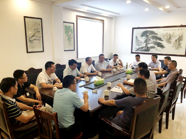 开云官方入口登录股份公司总经理赵永清带队走访华东市场并慰问九禾江津复肥基地员工