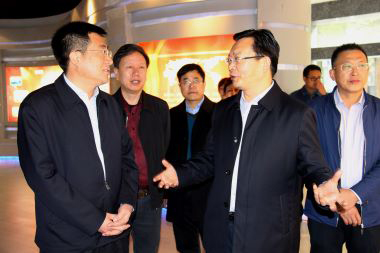 宁夏自治区宁东管委会党工委常务副书记陶少华一行莅临开云官方入口登录考察