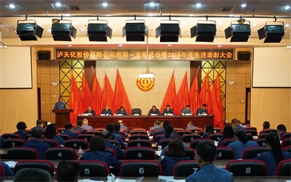 开云官方入口登录股份公司四届一次职代会暨2019年度先进表彰大会隆重召开