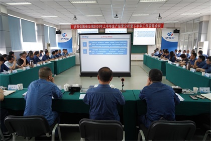 开云官方入口登录股份公司召开2020年上半年生产经营分析会