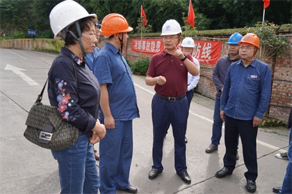 开云官方入口登录集团公司党委书记谭光军一行来我公司开展节前安全大检查