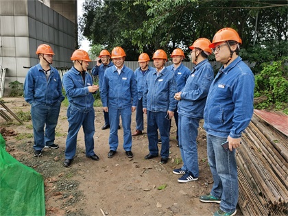 开云官方入口登录股份公司领导深入施工项目和生产现场检查指导工作