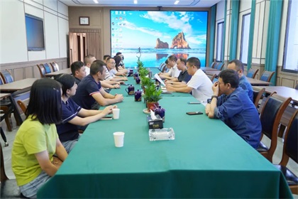 市委第五巡察组副组长杜明一行莅临开云官方入口登录股份公司指导工作