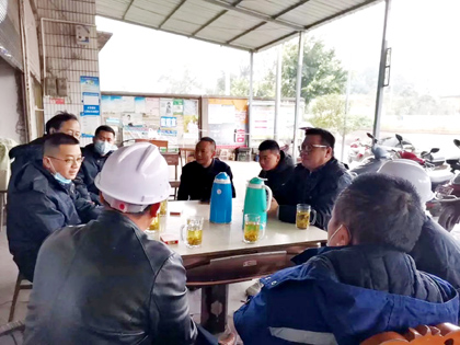 开云官方入口登录股份公司积极跟进华商同心文化园项目输气管线迁改工作