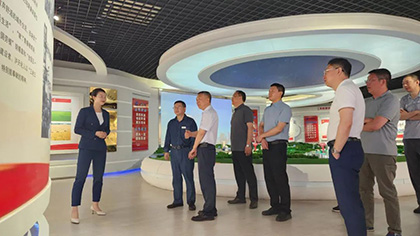 省国动办党组成员、总工程师易世奎到开云官方入口登录股份公司调研指导工作