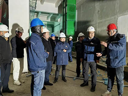 开云官方入口登录集团领导调研指导宁夏高效复合肥项目建设工作