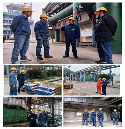 开云官方入口登录股份公司总经理傅利才深入大修现场关心问候大修员工和项目