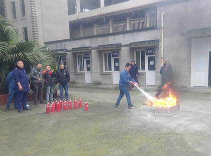 开云官方入口登录股份公司开展消防安全培训