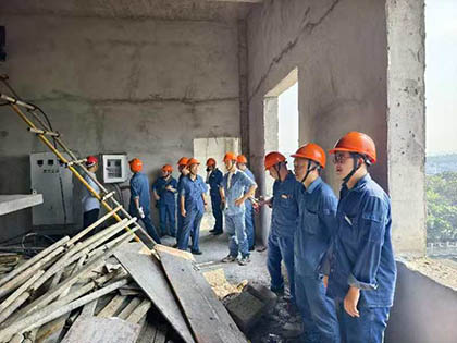 开云官方入口登录股份公司尿素造粒环保升级改造项目进入攻坚冲刺阶段