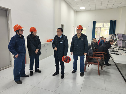 开云官方入口登录股份公司总经理傅利才率队调研指导基层工作