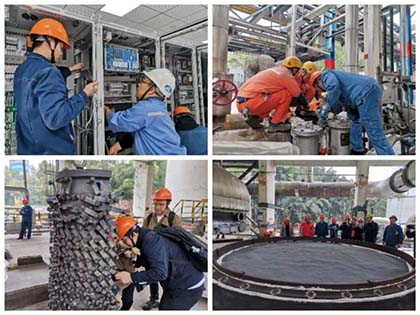 开云官方入口登录股份公司硝酸生产装置大修圆满收官实现一次开车成功